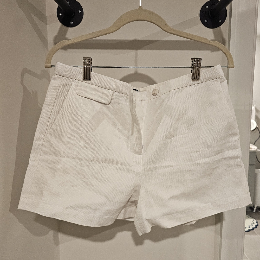 Jcrew white shorts